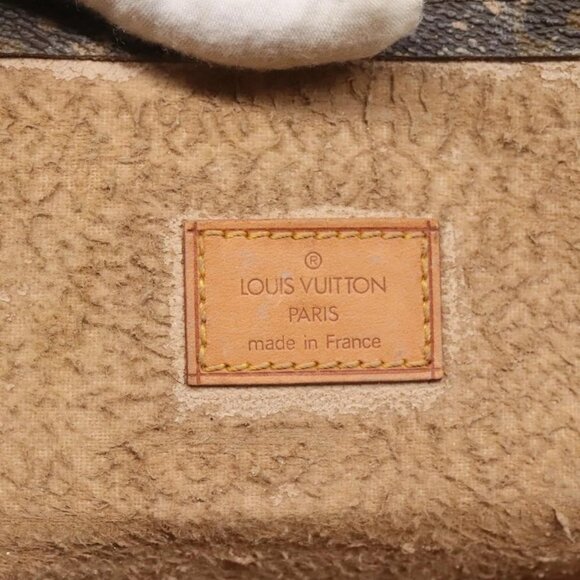 LOUIS VUITTON Monogram Sac Plat Hand Bag M51140 LV Auth BD2205 - Picture 10 of 16